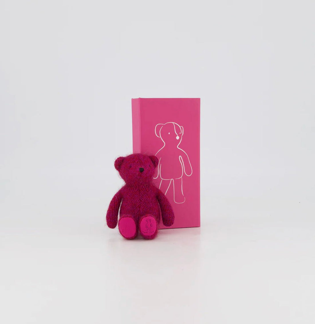 Dear Ted - Tiny Ted Edition, Raspberry - The Flower Crate