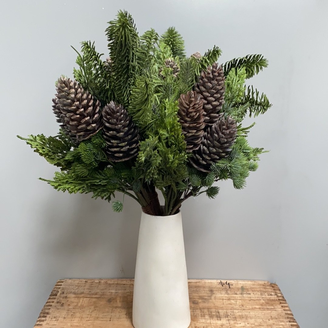 Deluxe Pinecone Bush - The Flower Crate