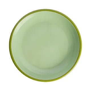 Dishy Enamelware Serving Plate - Apple &amp; Mint - The Flower Crate