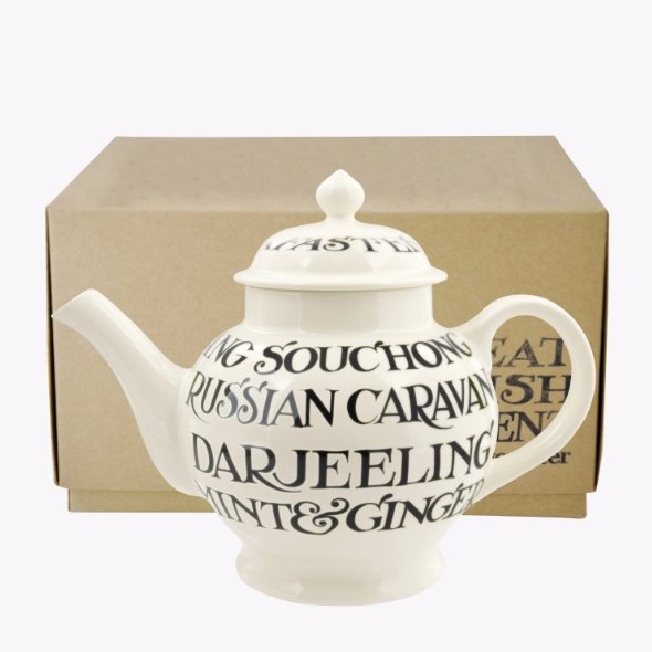 Emma Bridgewater Black Toast - 4 Mug teapot - The Flower Crate