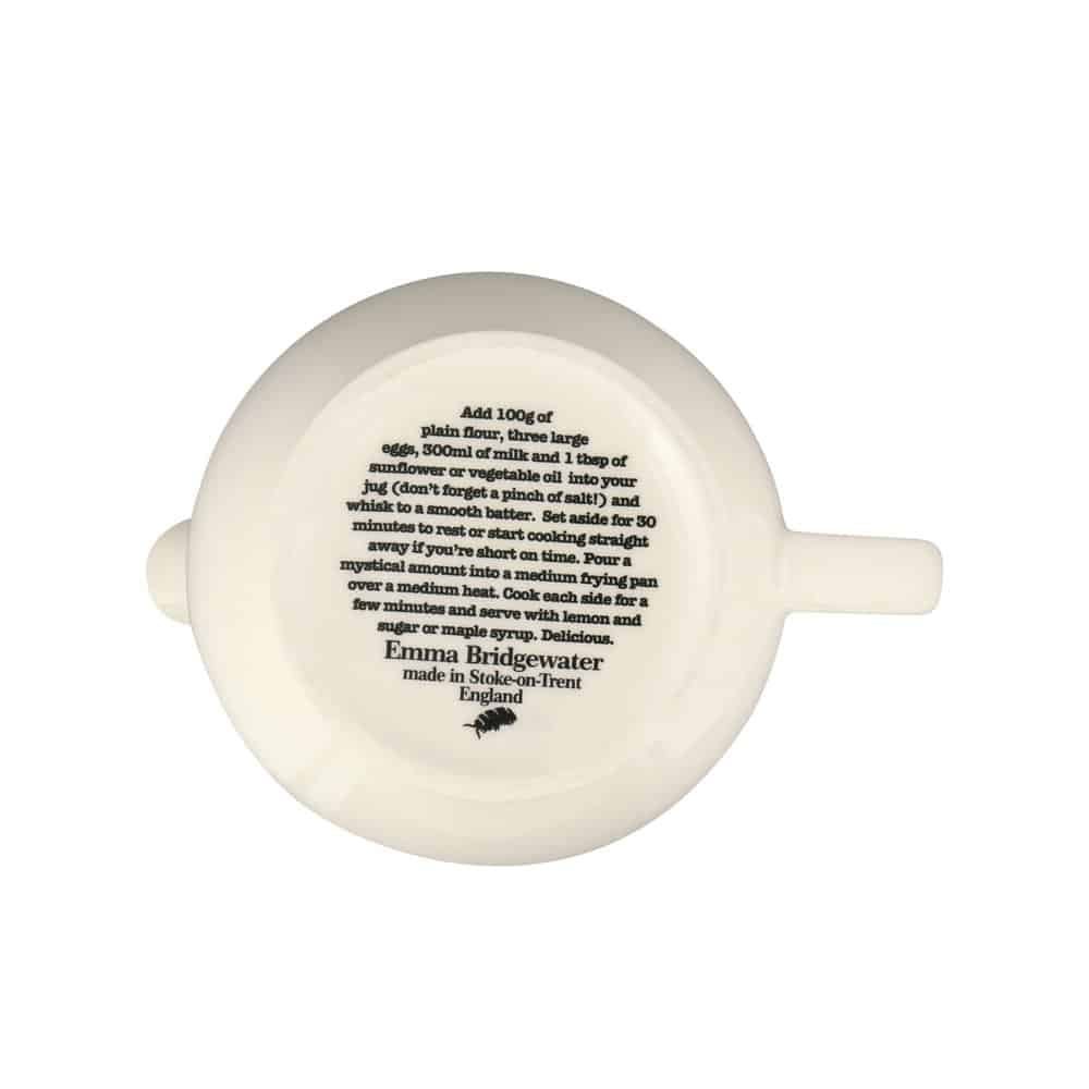 Emma Bridgewater - Black Toast Pancakes Jug - The Flower Crate