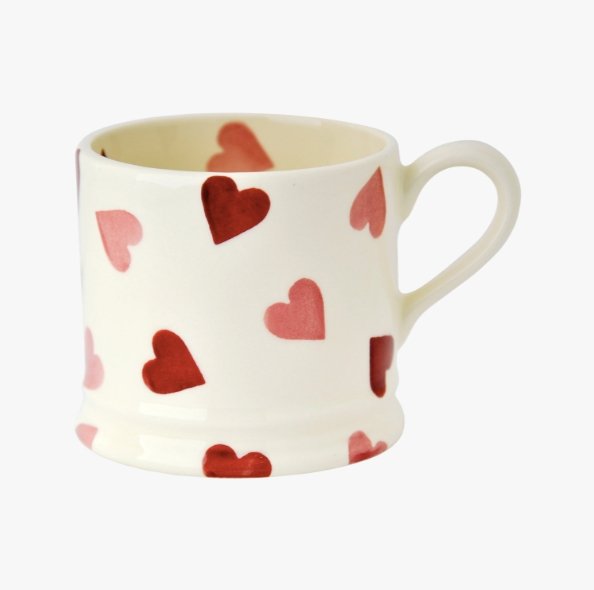 Emma Bridgewater Pink Hearts - Small Mug - The Flower Crate