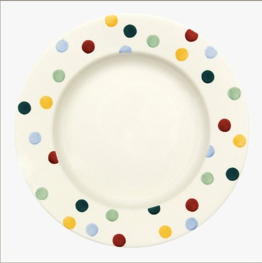 Emma Bridgewater Polka Dot - 10 ½" Plate - The Flower Crate
