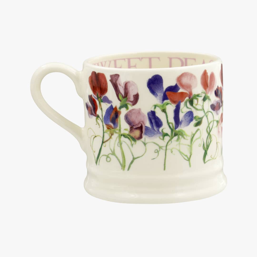 Emma Bridgewater - Sweet Peas Mug, Small - The Flower Crate