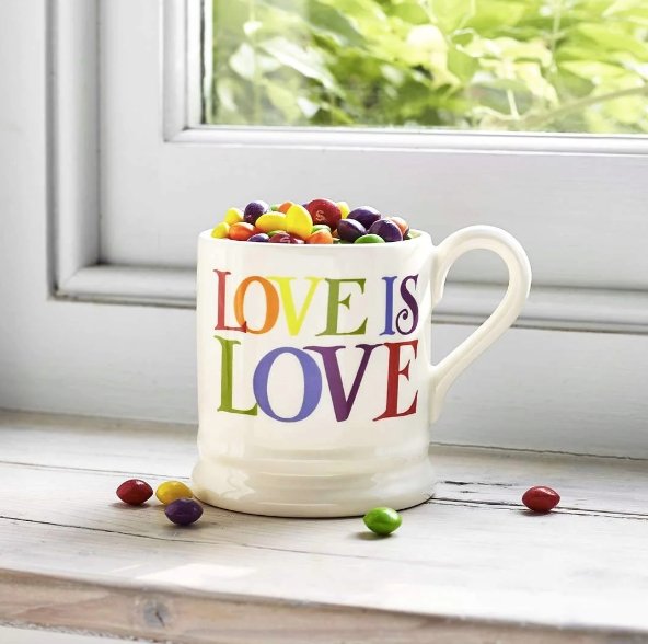 Emma Bridgwater Rainbow Toast - Small Mug - The Flower Crate