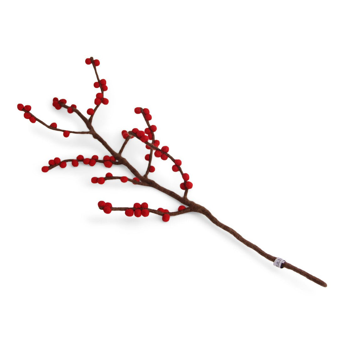 En Gry &amp; Sif - Felt Branch With Red Berries - The Flower Crate