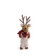 En Gry & Sif - Small Brown Deer With Scarf - The Flower Crate