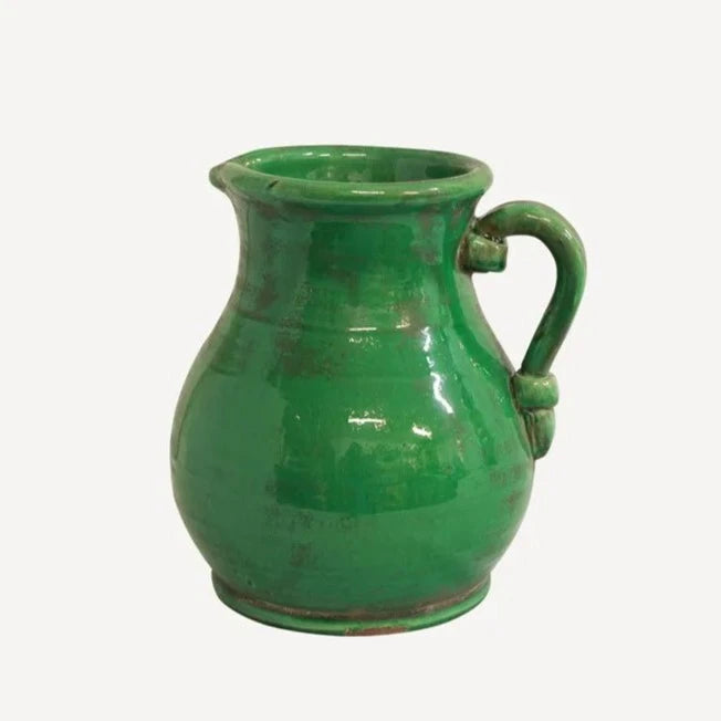 Esme Green Jug - The Flower Crate