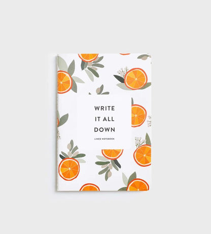 Father Rabbit Notebook - Oranges - The Flower Crate