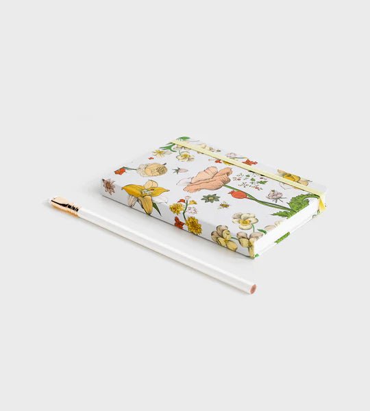 Father Rabbit Vintage Wallpaper Notebook - The Flower Crate