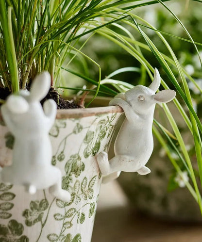 bunny plant pot hanger Hanging Bunny