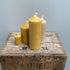 Hohepa Beeswax Cafe Candle - Tall - The Flower Crate