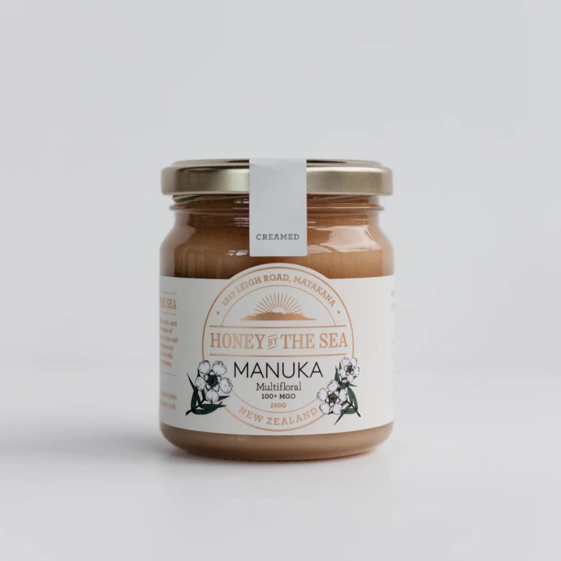 Honey by the Sea - Mānuka Honey +263MGO, Creamed - The Flower Crate