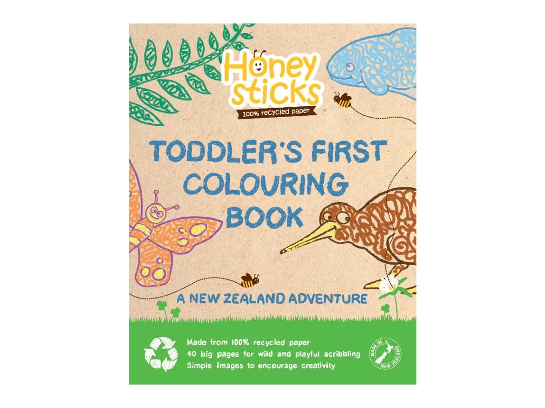 Honeysticks - Colouring Book, A Kiwi Adventure - The Flower Crate