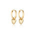 Linda Tahija - Amore Classic Huggie Earrings - The Flower Crate