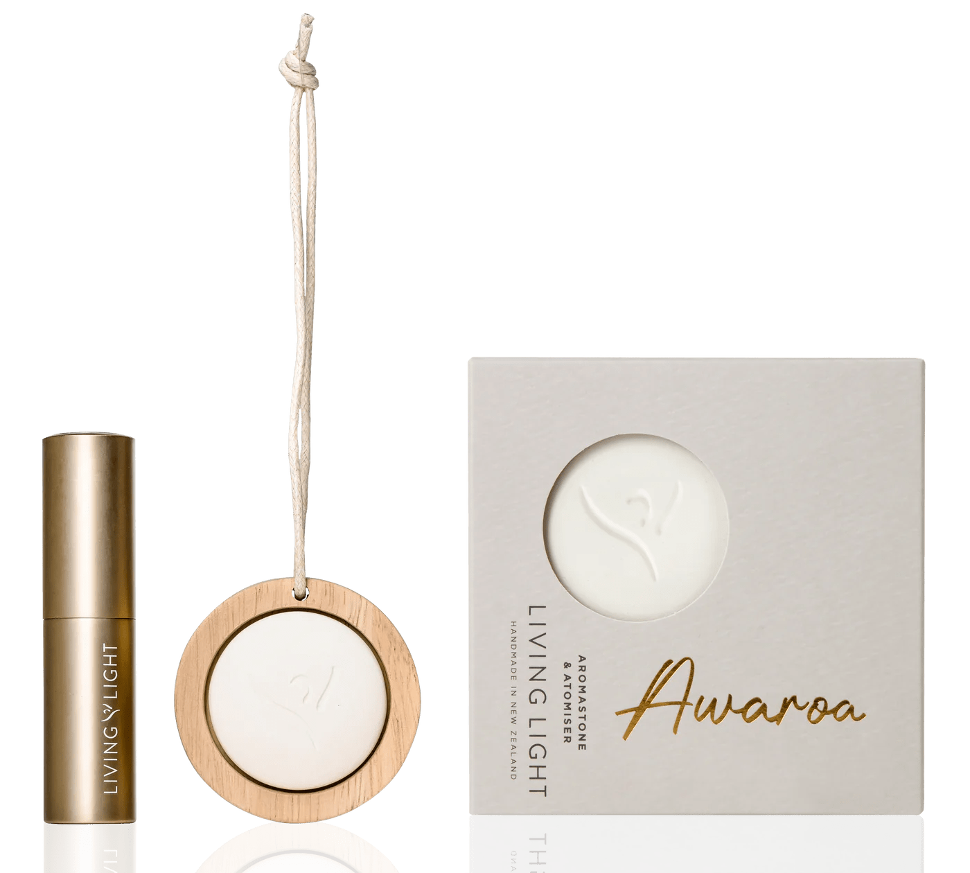 Living Light - Awaroa Aromastone - The Flower Crate