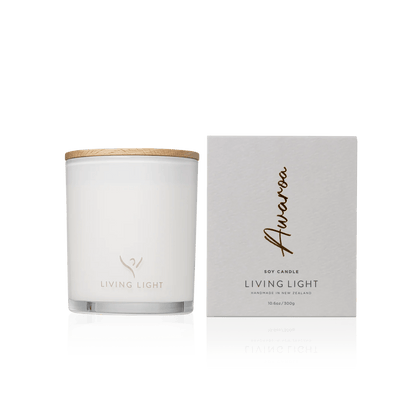 Living Light - Awaroa Soy Candle - The Flower Crate