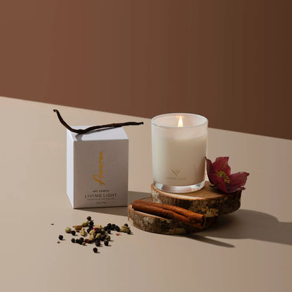 Living Light - Awaroa Soy Candle - The Flower Crate