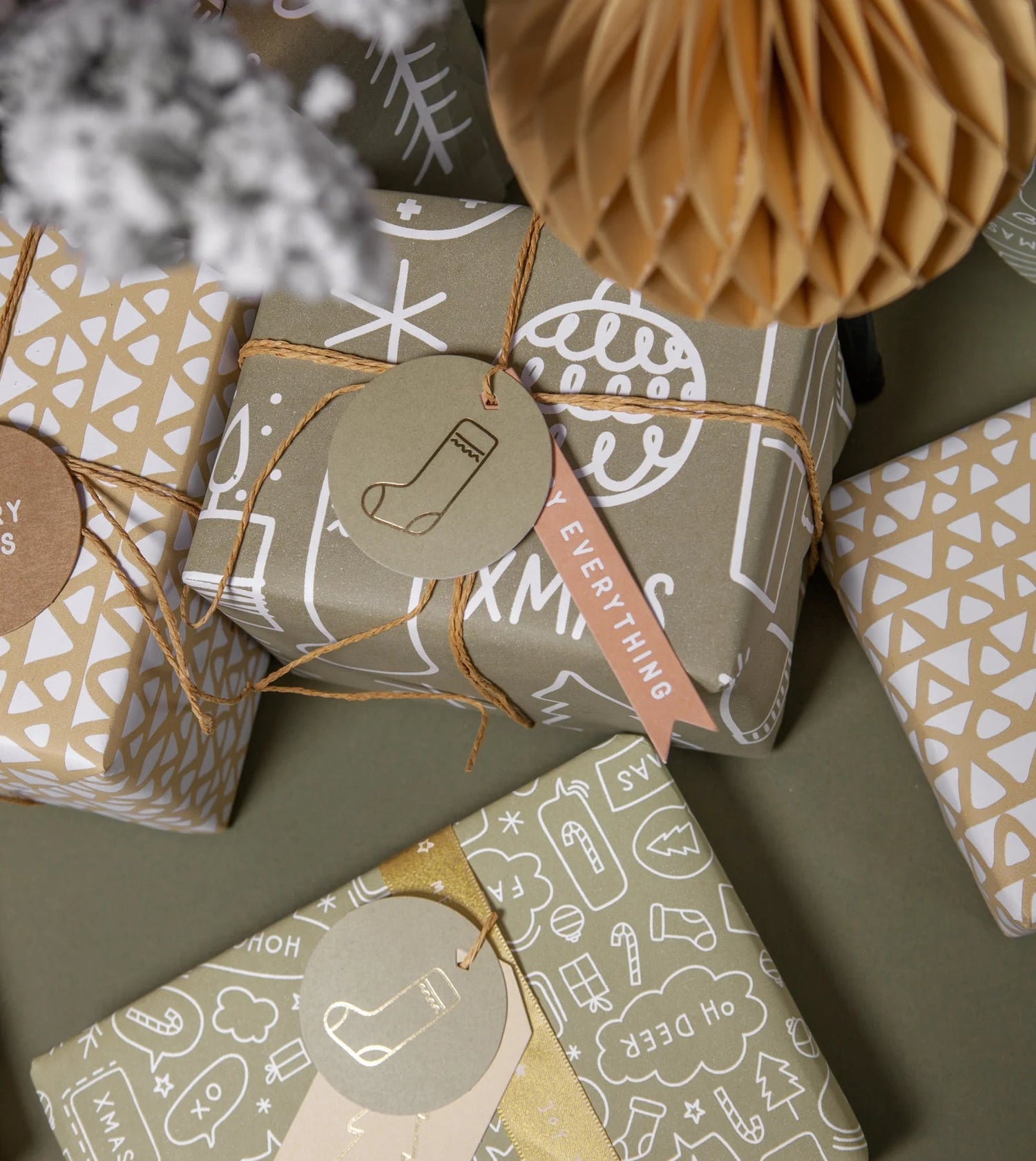 Made Paper Co - Gift Wrap Rolls - The Flower Crate