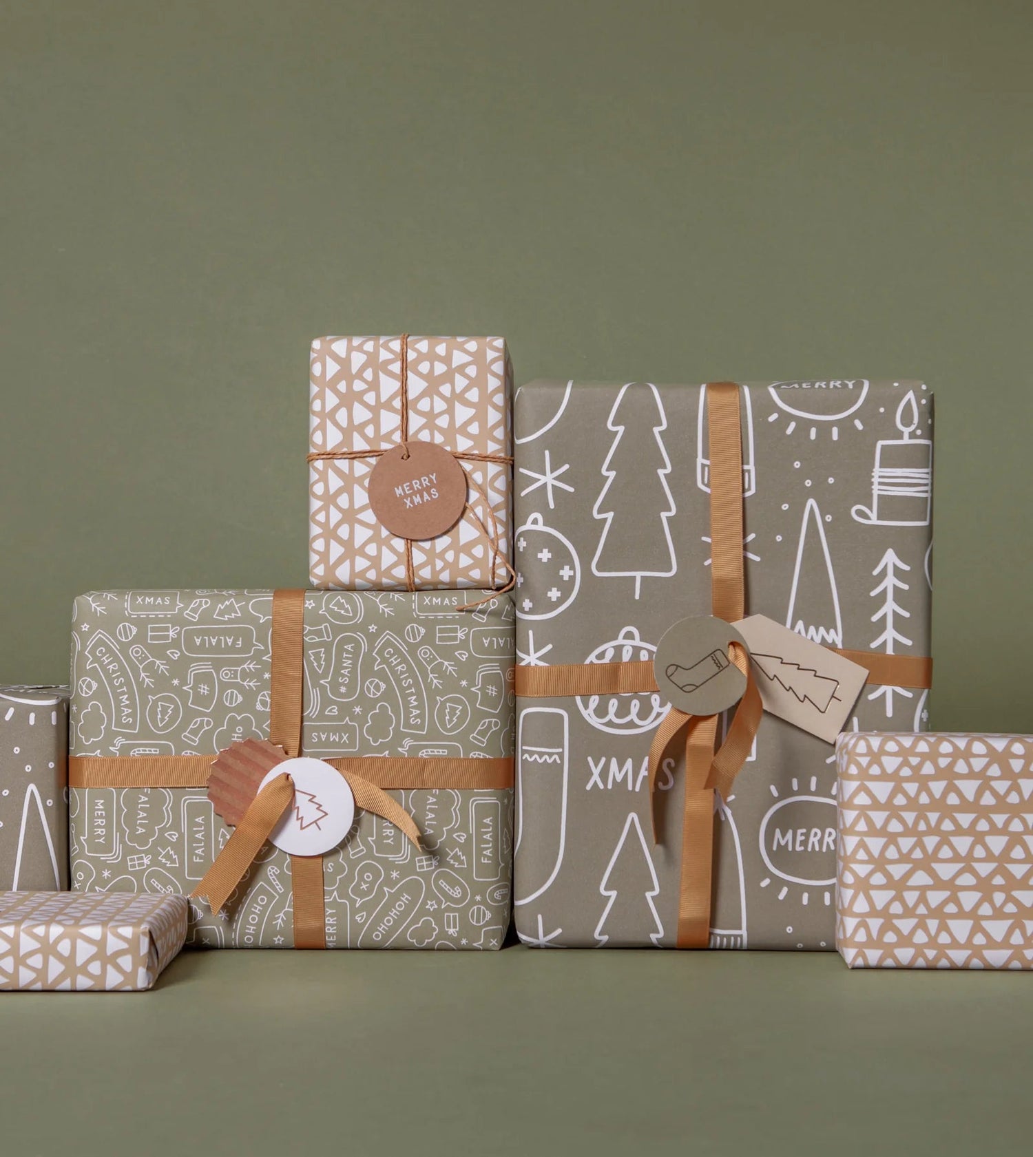 Made Paper Co - Gift Wrap Rolls - The Flower Crate