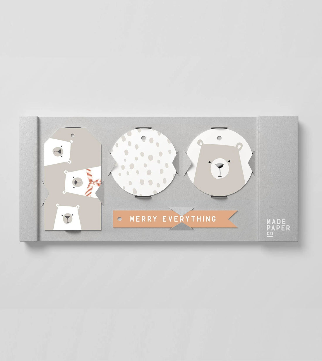 Made Paper Co -Polar Bear 20pk Gift Tag - The Flower Crate