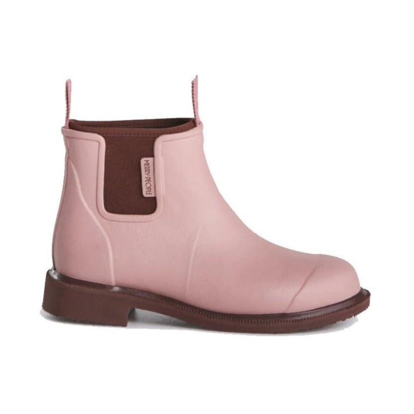 Merry People Bobbi Boot - Light Pink and Beetroot - The Flower Crate