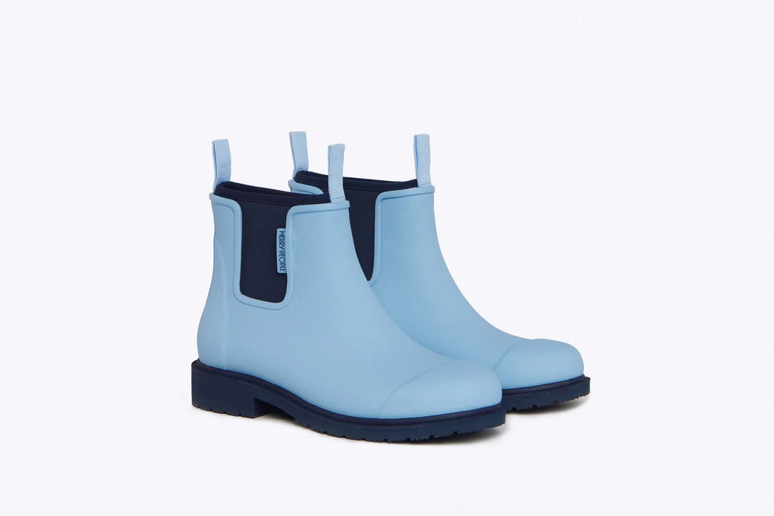 Merry People Bobbi Boot - Sky Blue - The Flower Crate