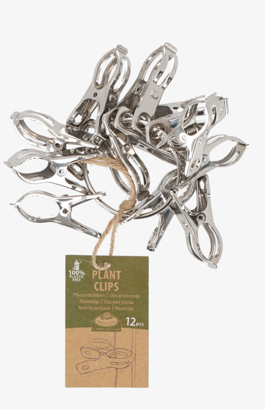 Metal Plant Clip Set 12 - The Flower Crate