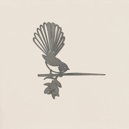 Metalbird - Pīwakawaka - The Flower Crate