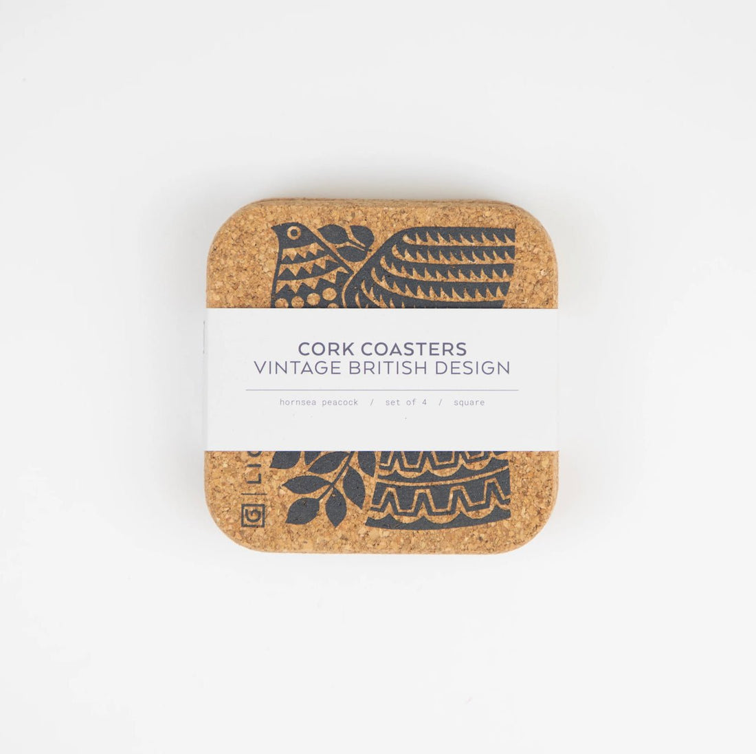 Natural Cork Coasters - Hornsea Cork Coasters - The Flower Crate