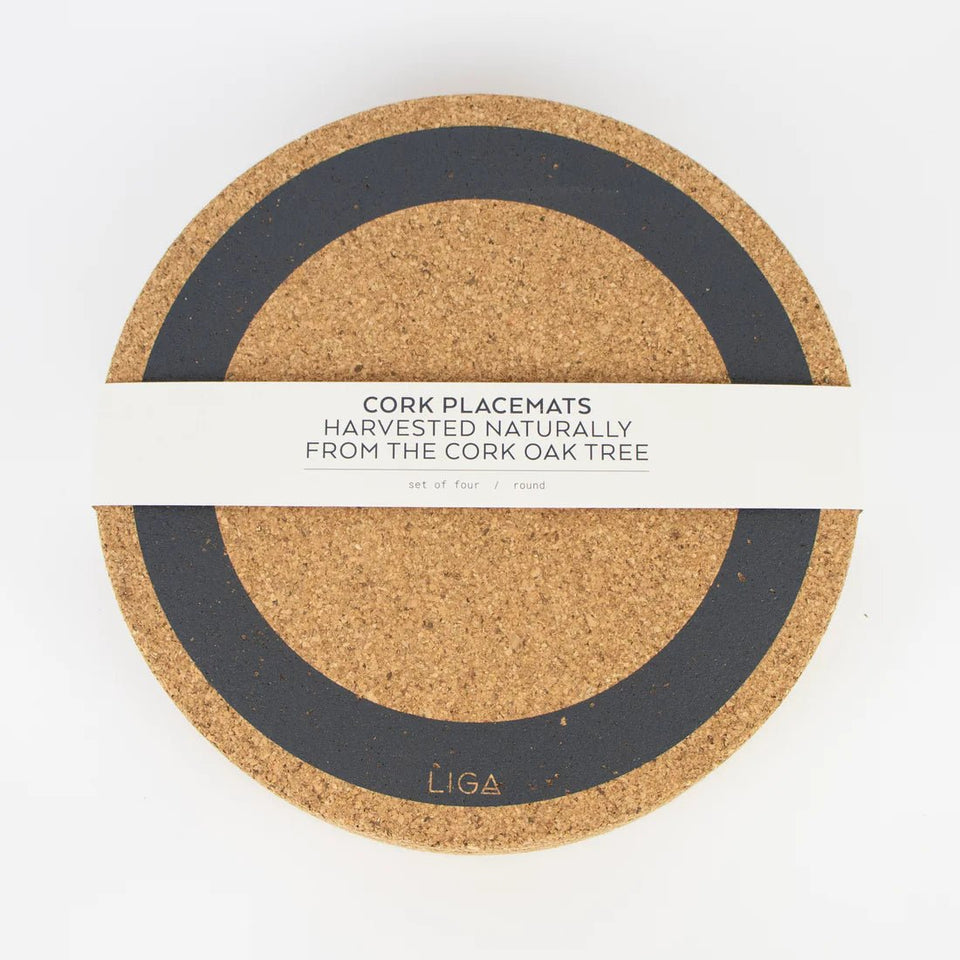 Natural Cork Placemats Earth The Flower Crate