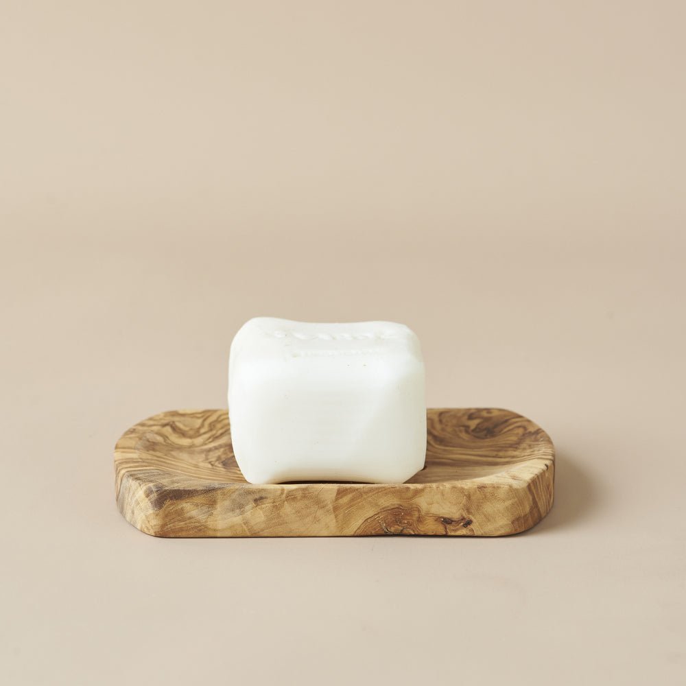 Olive Wood Soap Dish - The Flower Crate