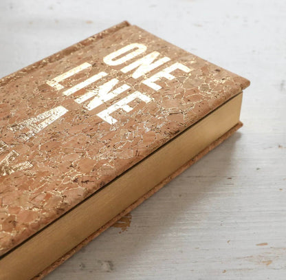 One Line A day, Cork - A Five Year Journal - The Flower Crate