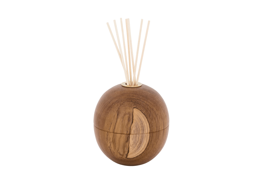 Only Orb Refillable Teak Diffuser - The Flower Crate