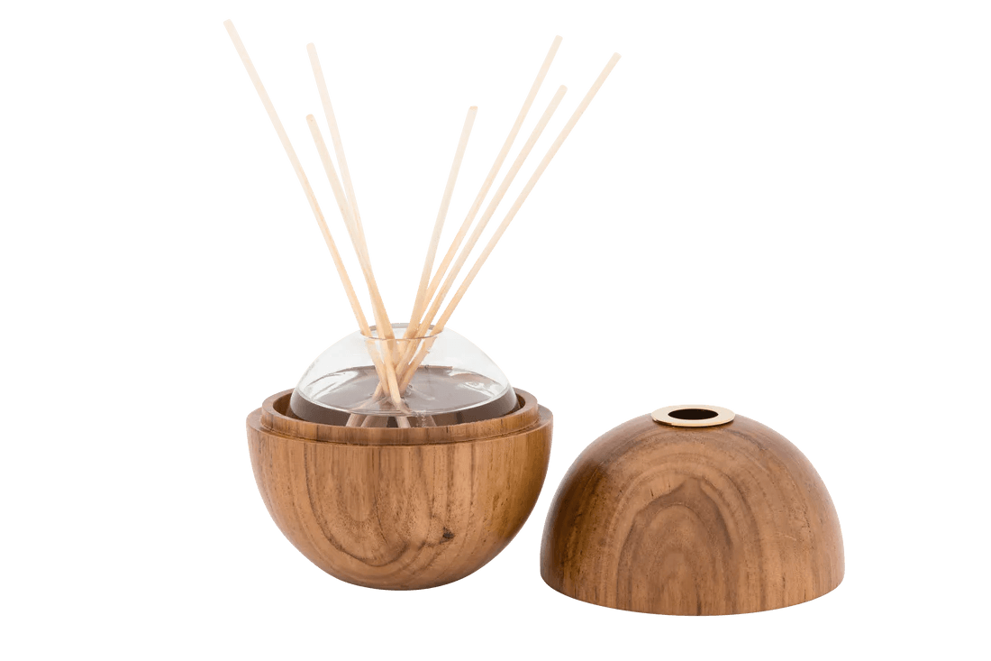 Only Orb Refillable Teak Diffuser - The Flower Crate