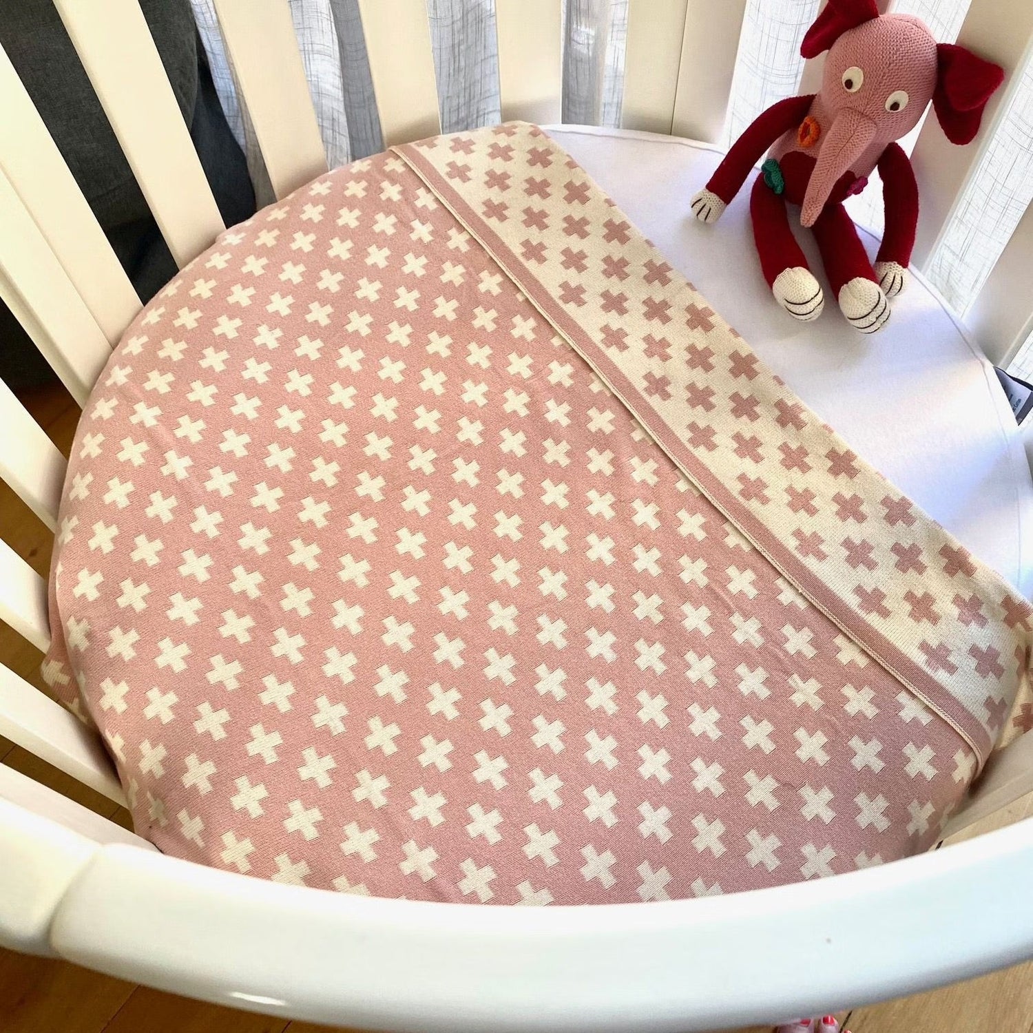 Organic Cotton Cot/Buggy Blanket - The Flower Crate