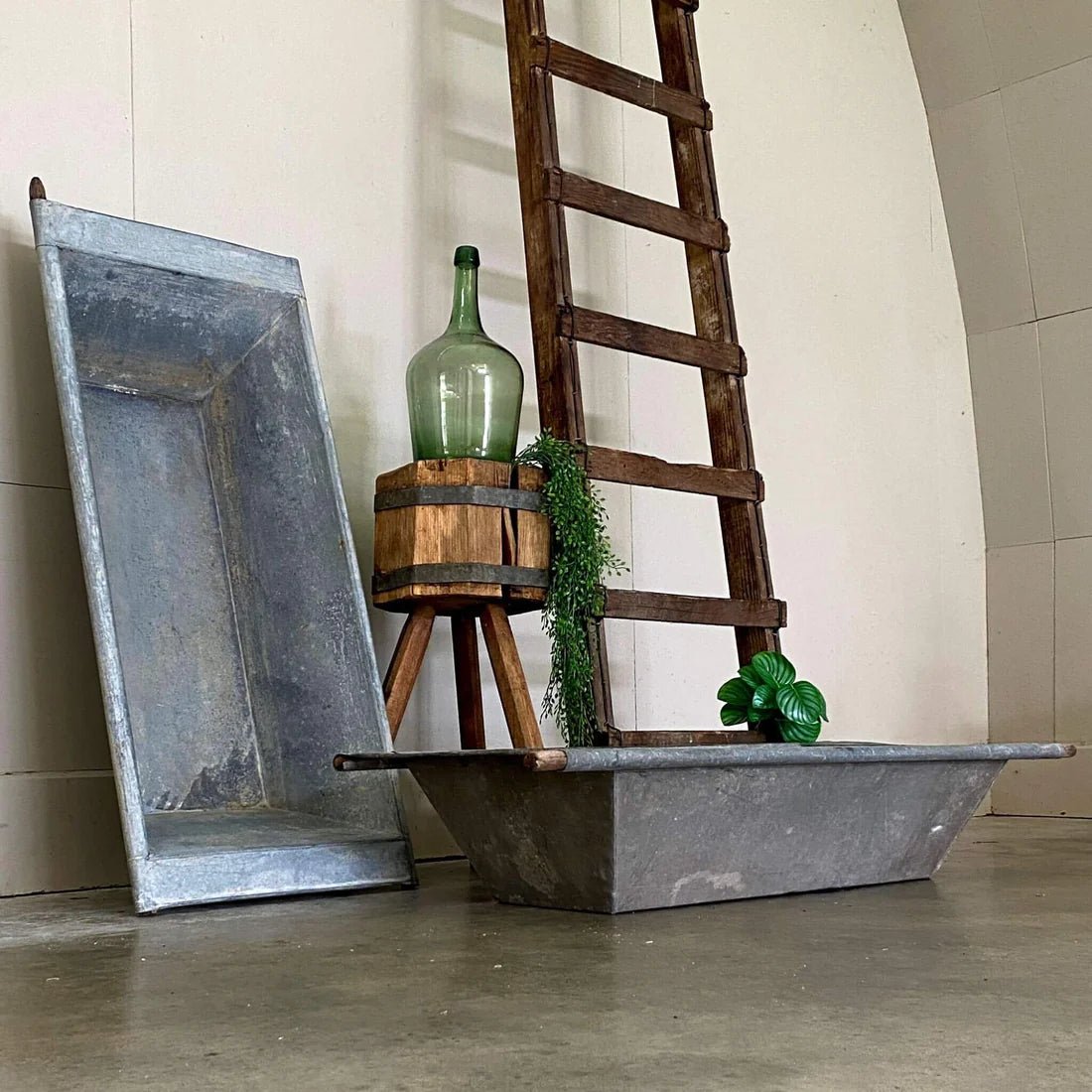 Original Zinc Water Trough - The Flower Crate