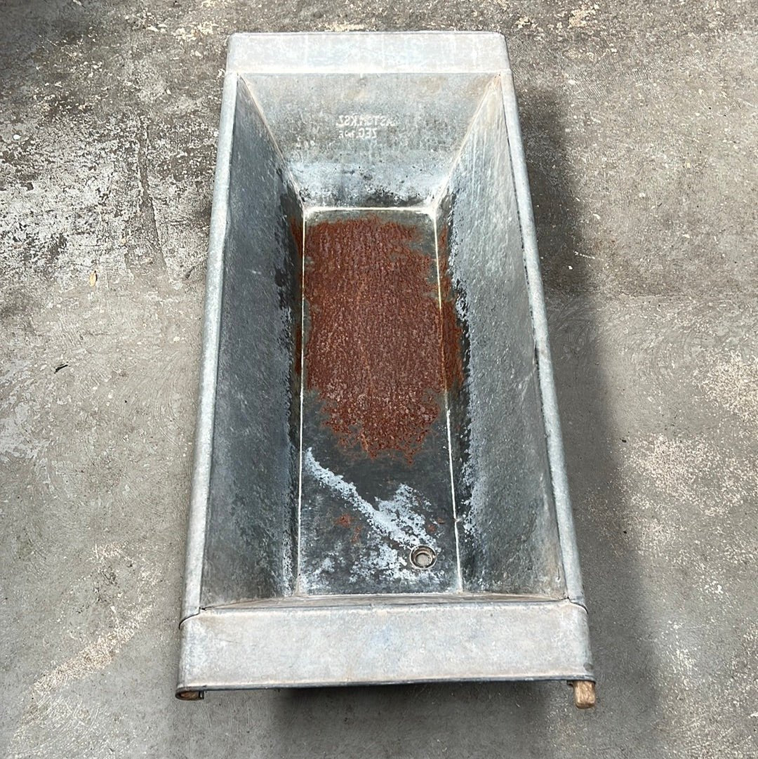 Original Zinc Water Trough - The Flower Crate