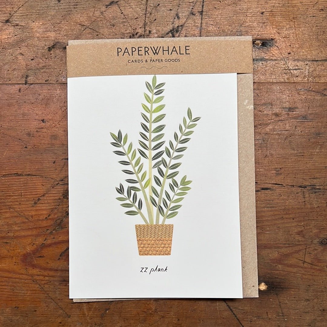Paper Whale - Plant Gift Card - The Flower Crate