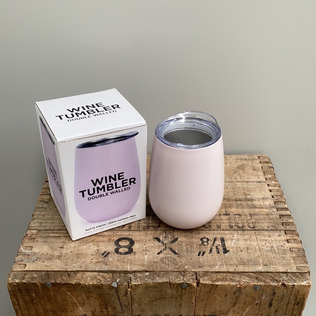 Portable Double Insulated Wine Tumbler - The Flower Crate