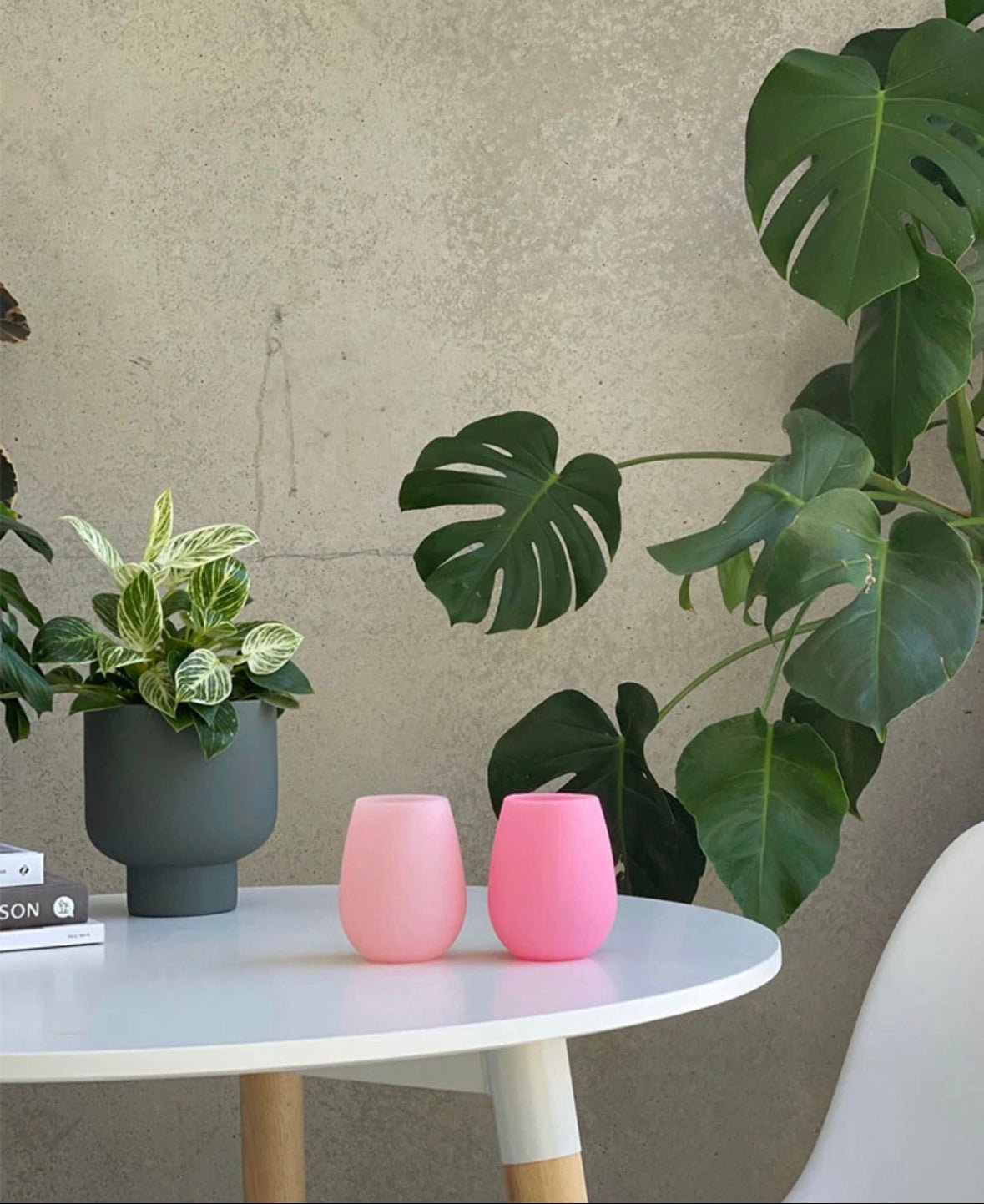 Porter Green Fegg Unbreakable Wine Glasses Santos Set of 4 The