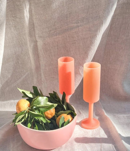 Porter Green - Seff, Silicone Unbreakable Champagne Flutes - The Flower Crate