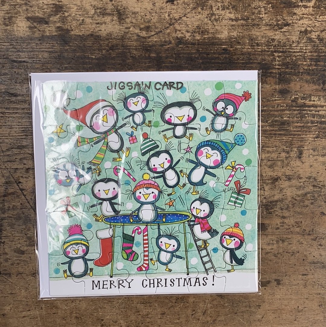Rachel Ellen Jigsaw Christmas Card - The Flower Crate