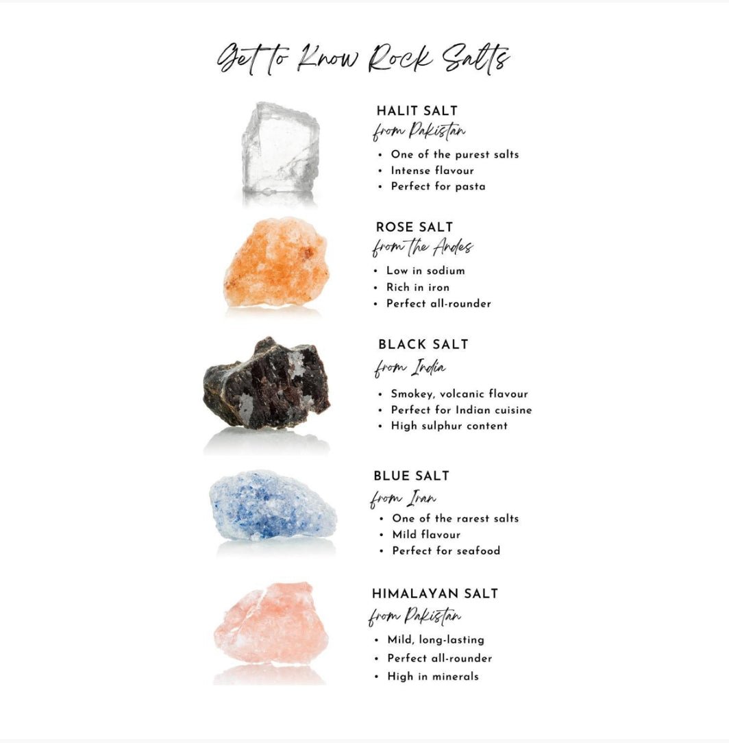 Rivsalt Taste Jr - 5 Pieces Rock Salt Varieties - The Flower Crate