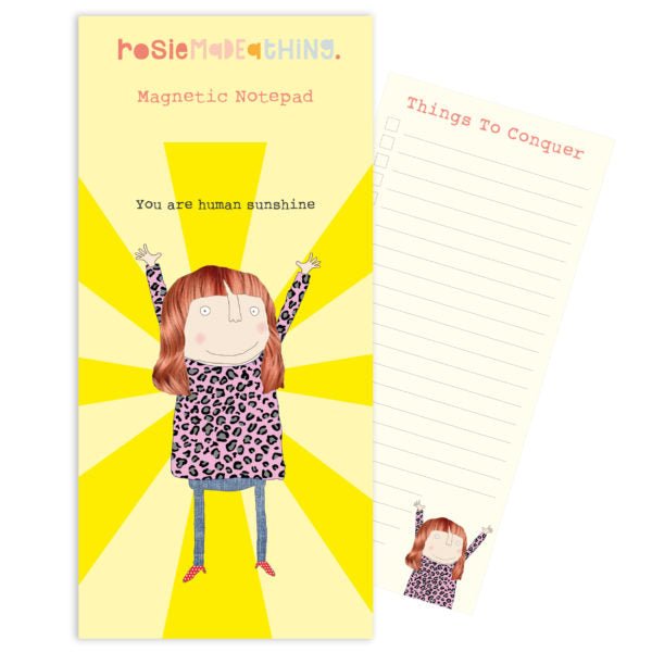 Rosie Made a Thing - Magnetic Shopping List - The Flower Crate