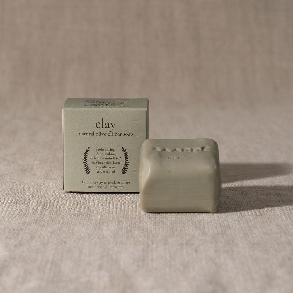 Saardé - Olive Oil Bar Soap, Bentonite Clay - The Flower Crate