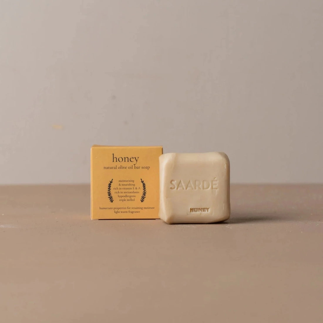 Saardé - Olive oil Bar Soap, Honey - The Flower Crate