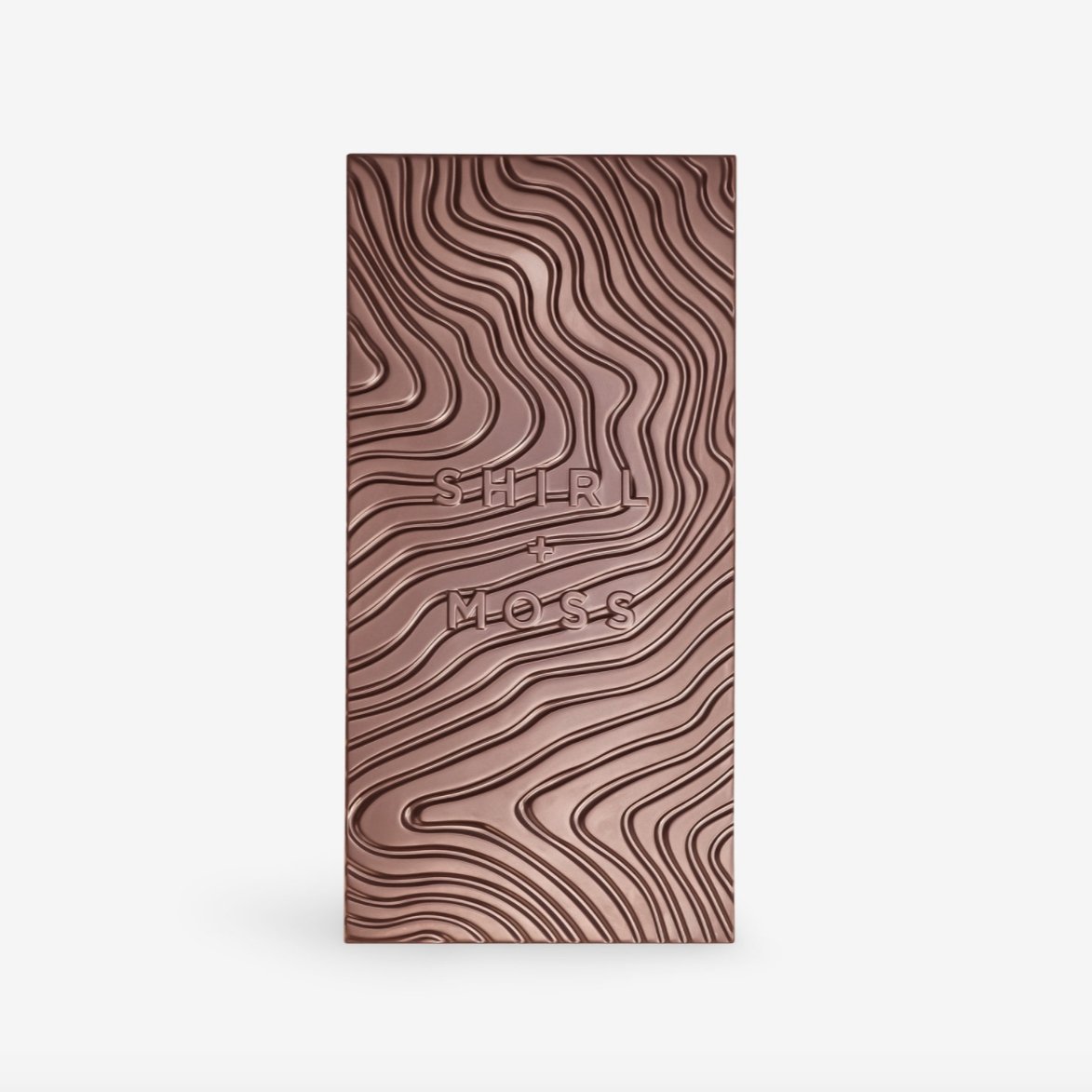 Shirl &amp; Moss - Hazelnut, Orange &amp; Sea Salt 52% Dark Chocolate Bar - The Flower Crate