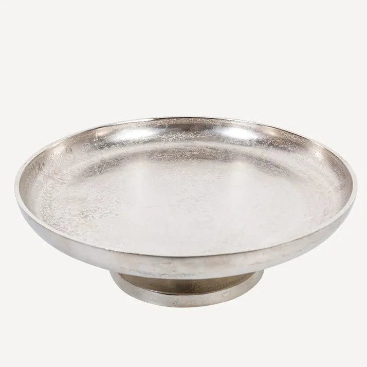 Silver Cake Stand - The Flower Crate