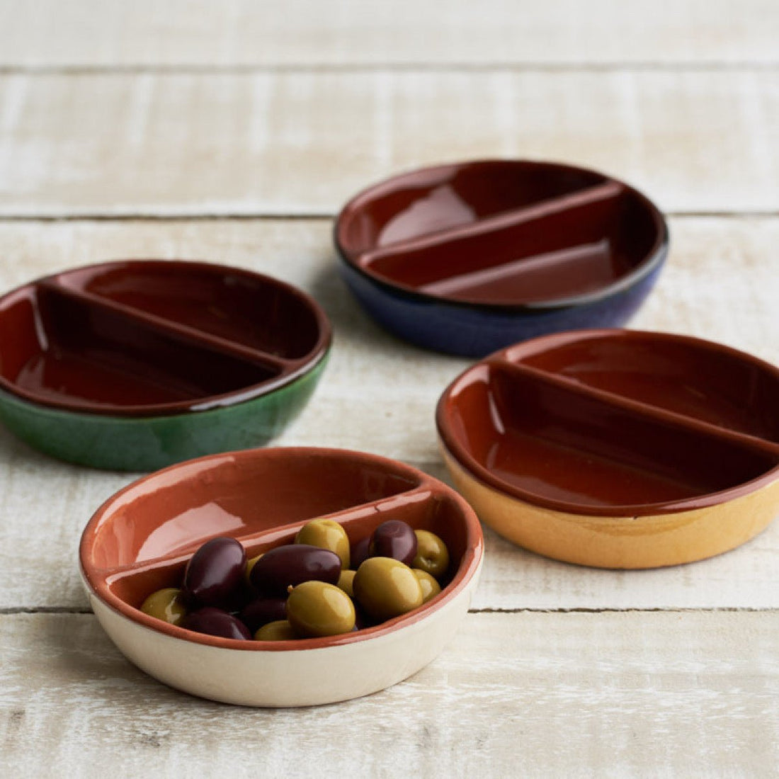 Spanish Terracotta Olive Dish - The Flower Crate